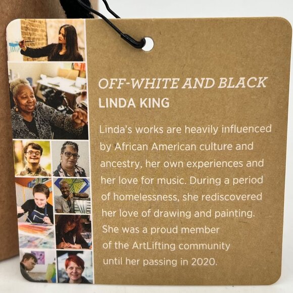 Artlifting Jigsaw Puzzle By Demdaco 120 Pieces Off-White Black 8"x10" Linda King - Picture 3 of 9